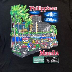 Dibuho hand painted Manila, Philippines T-Shirt